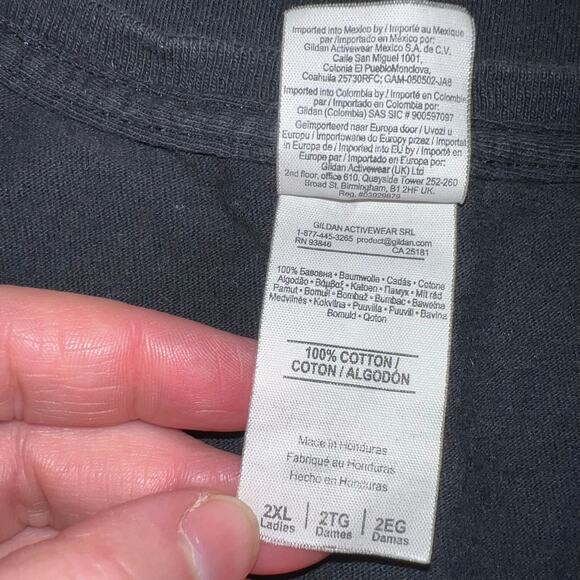 Bandit Big Rig Series Womens Racing T Shirt Black 2XL - Picture 4 of 4